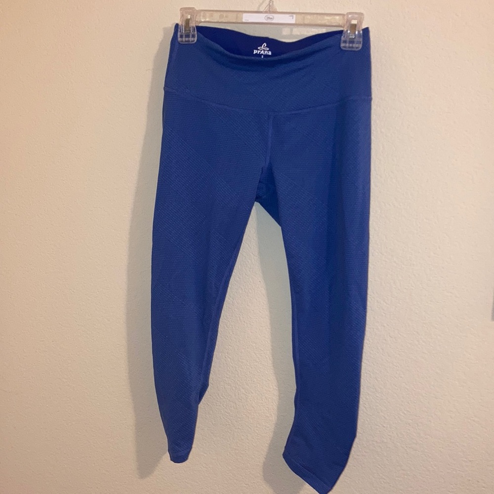 Blue Capri leggings